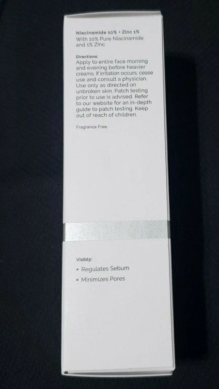 The Ordinary Niacinamide 10% + Zinc 1% 30ml/1 oz gallery
