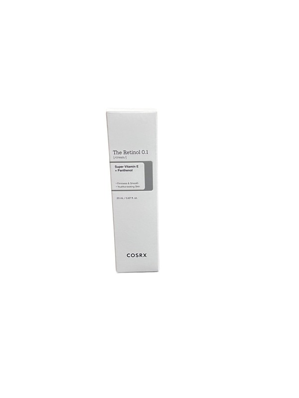 COSRX The Retinol 0.1 Cream Super Vitamin E+ Panthenol Firmness & Smooth 0.67 Fl
