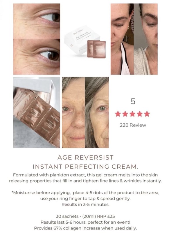 DR. C. TUNA Age Reversist Instant Perfecting Cream 0.3ml 30pcs gallery