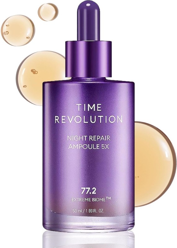 Time Revolution Night 1.69 Fl Oz (Pack of 1), Repair Ampoule 5X