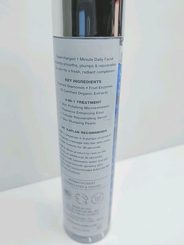Kaplan MD Diamond Contour Supercharged 1 Minute Daily Facial 3.0 oz NWOB gallery