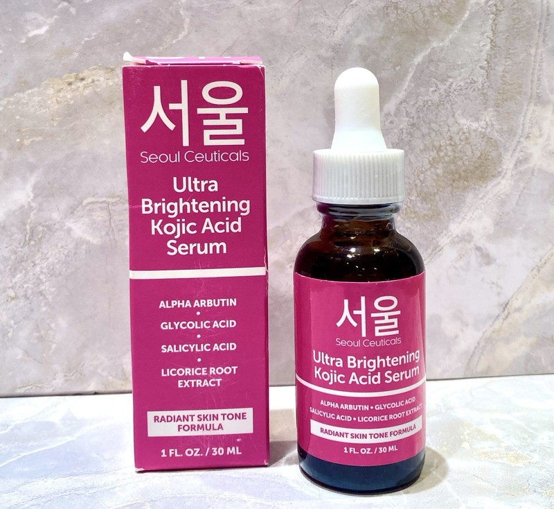 Seoul Ceuticals Ultra Brightening Kojic Acid Serum New Factory Sealed Bottle