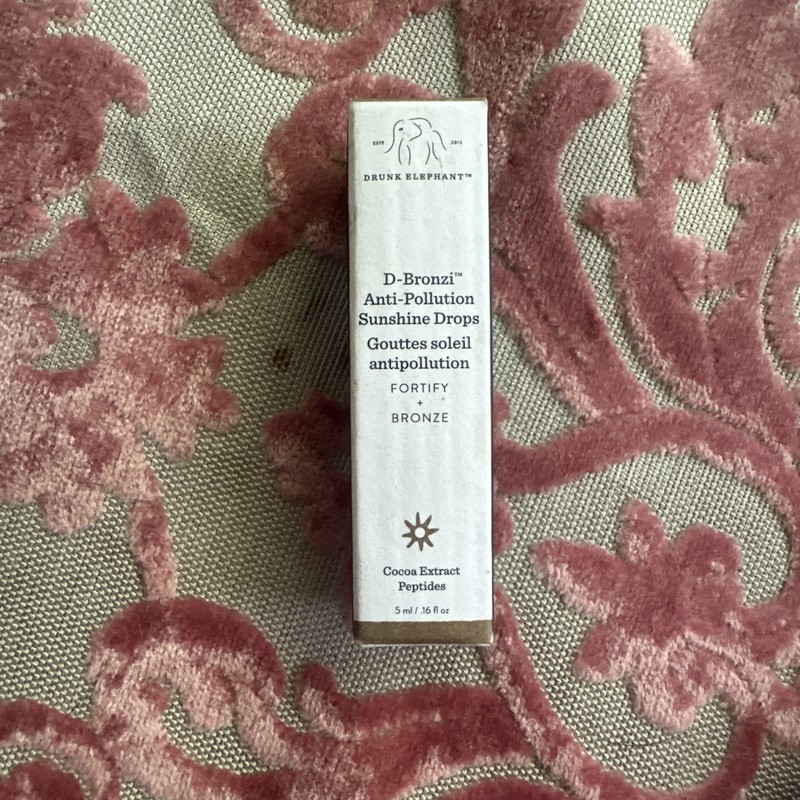 Drunk Elephant D-Bronzi Sunshine Skin Care 5ml/0.16 fl oz Travel Size NEW NIB X4