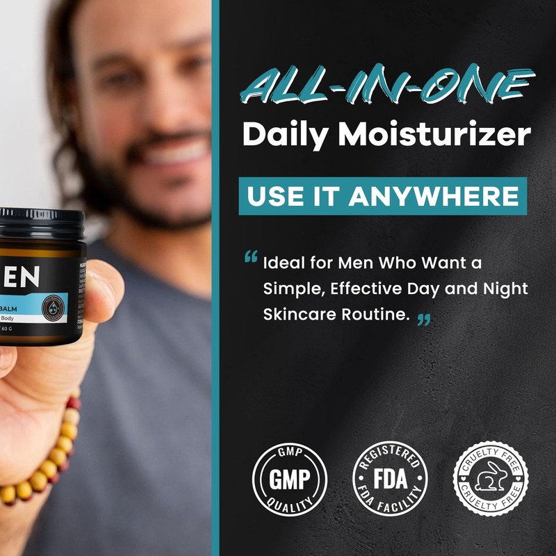 Wrinkle Defense Tallow Balm for Men – Anti-Aging Whipped Beef Tallow with Joj... gallery