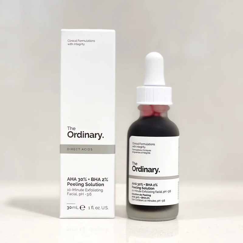 The Odinary AHA 30% + BHA 2% Peeling Solution | USA SELLER | Authentic in Box