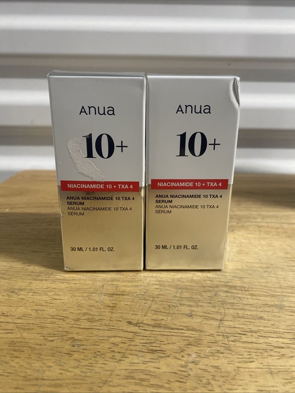 2pk Anua Niacinamide 10% + TXA 4% Tranexamic Acid Serum 30ml 1.0 fl.oz Dark Spot
