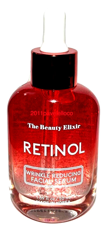 The Beauty Elixir RETINOL ~ Wrinkle Reducing Facial Serum ~ 1.69 fl oz