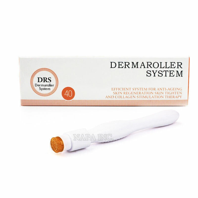 DRS 40 Titanium Derma Roller Anti Aging Hair Loss Treatment Acne Scars Removal gallery