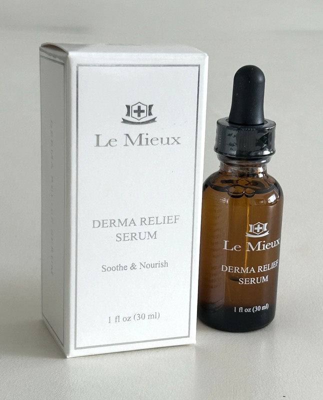 Le Mieux Derma Relief Serum Calming Hydrating Sensitive Skin Repair 1 fl oz
