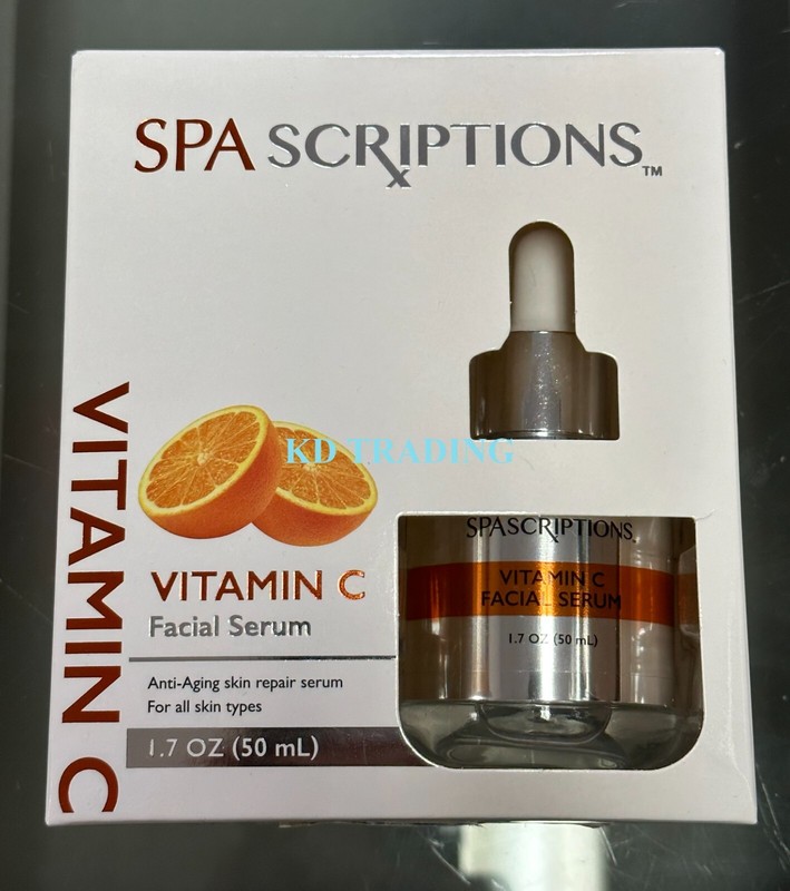 SPASCRIPTIONS ~ VITAMIN C Anti-Aging Skin Repair Moisturizing FACIAL SERUM 50ml