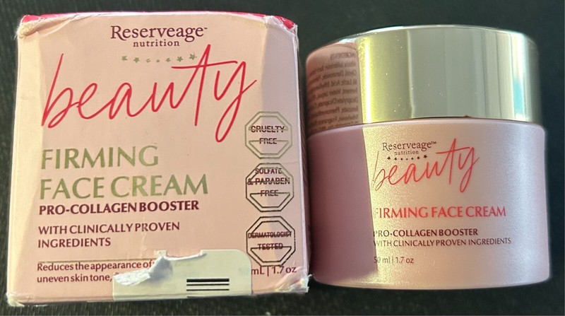 ReserveAge Nutrition Beauty Firming Face Cream Collagen 1.7 oz (50 ml) Free Ship
