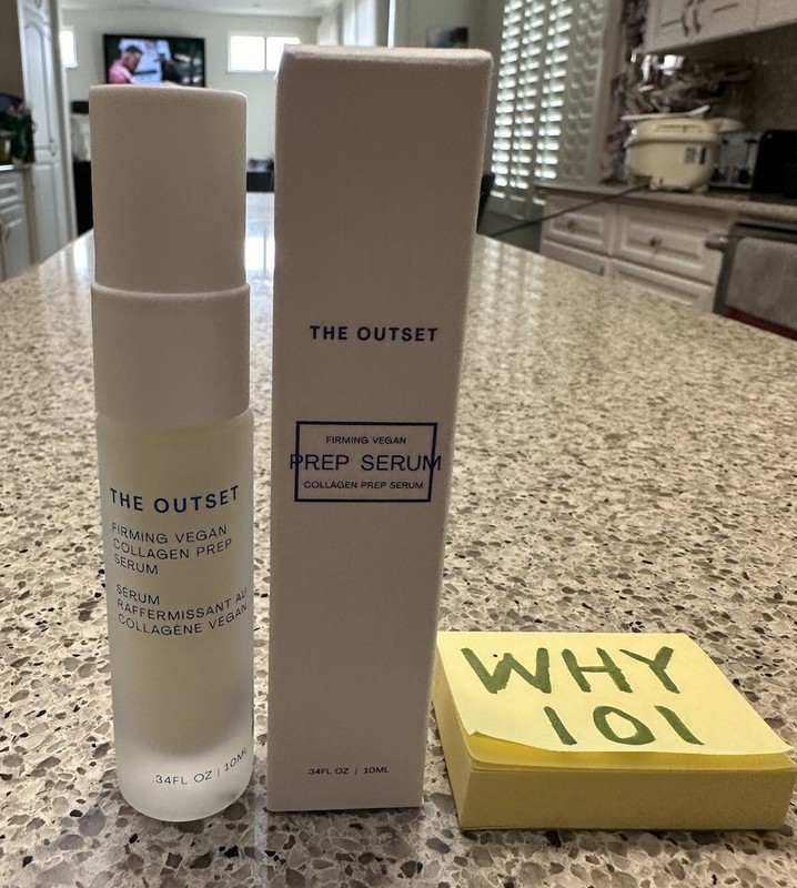 THE OUTSET Prep Firming Collagen SERUM .34oz/10mL Travel SZ SEALED BOX