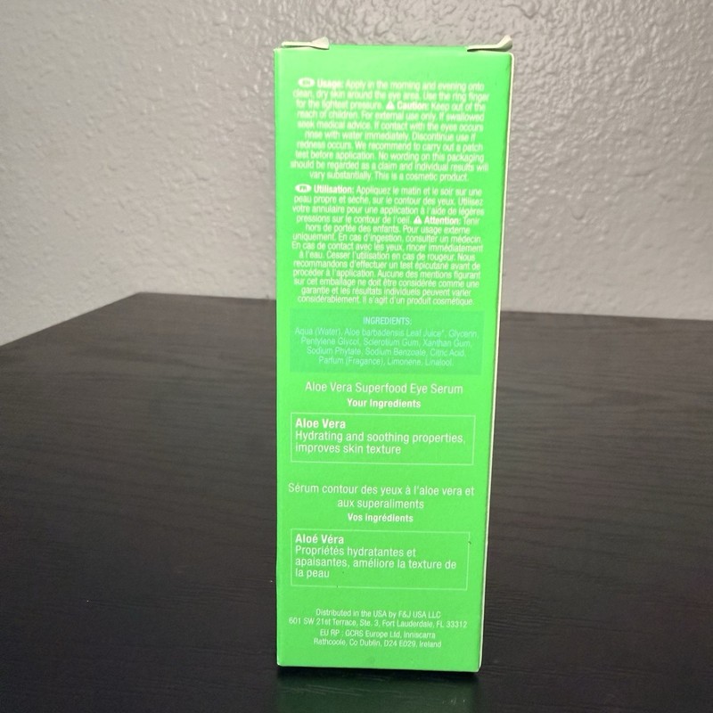 Dr. Botanicals Aloe Vera Superfood Eye Serum 15 ml/ 0.51 fl oz Full Size 5/25 gallery