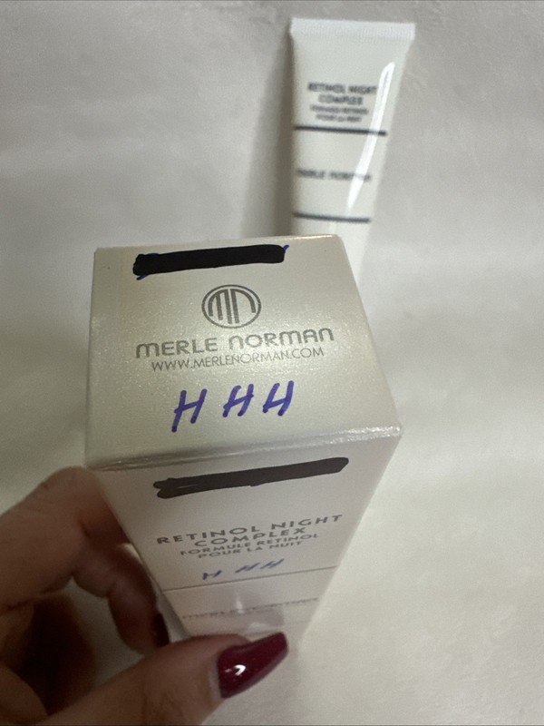 Merle Norman RETINOL NIGHT COMPLEX.....NEW In Box See Pics gallery