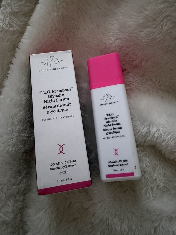 Drunk Elephant T.L.C. Framboos Glycolic Night Serum 30 ml / 1 fl.oz.