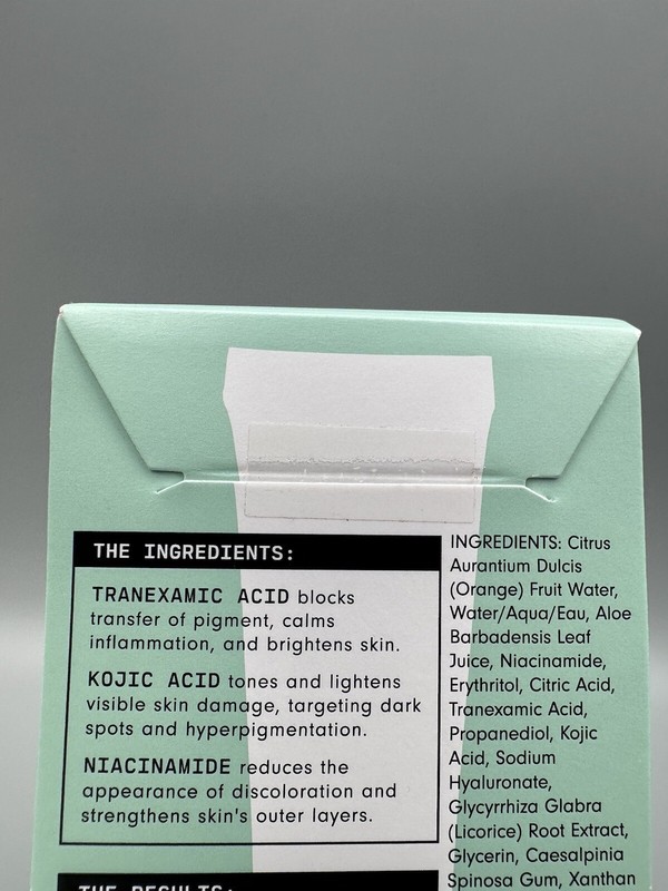 Versed Out Of Sight Dark Spot Facial Gel 0.5oz Tranexamic Acid, Kojic Acid Seal gallery