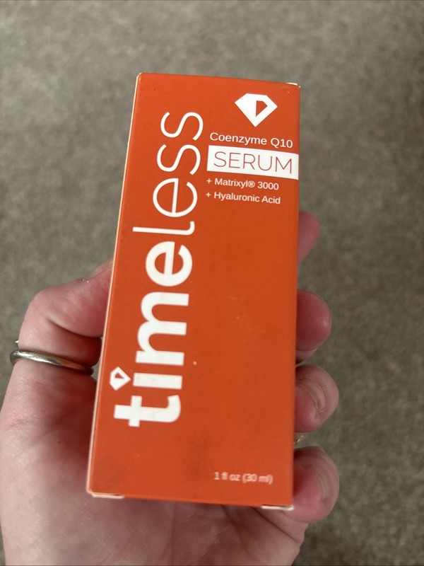 TIMELESS COENZYME Q10 SERUM 1 OZ SEALED Hyalouronic Acid NEW IN BOX gallery