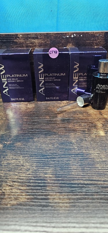 AVON Anew Platinum Age-Delay Serum 1.0 oz. Brand New. Lot Of 3 gallery