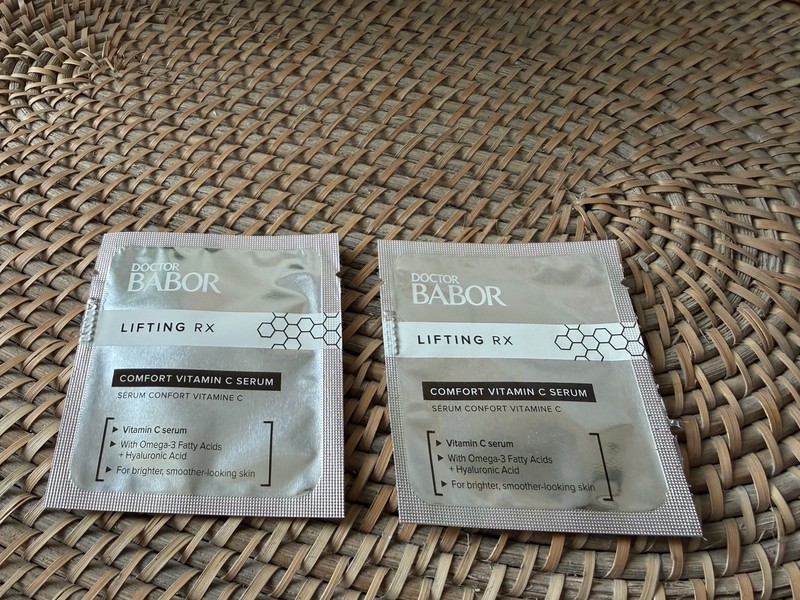 2x Doctor Babor Lifting RX Instant Lifting Vitamin C Serum Packets NEW