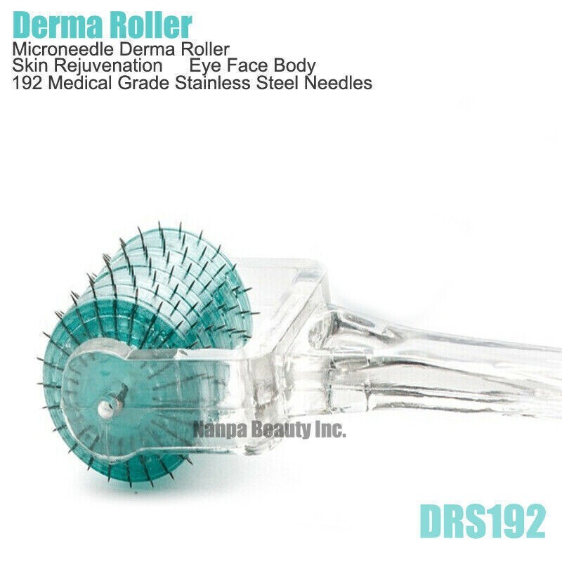 192 Titanium Pins Derma Roller Skin Therapy Roller Anti-Aging Acne Scars Removal gallery