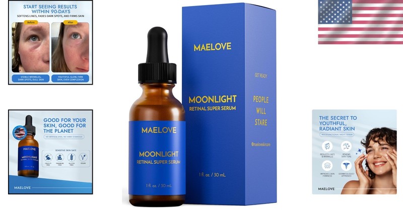 Moisturizing Retinal Serum - , Non-Comedogenic & Dark Spot Corrector gallery