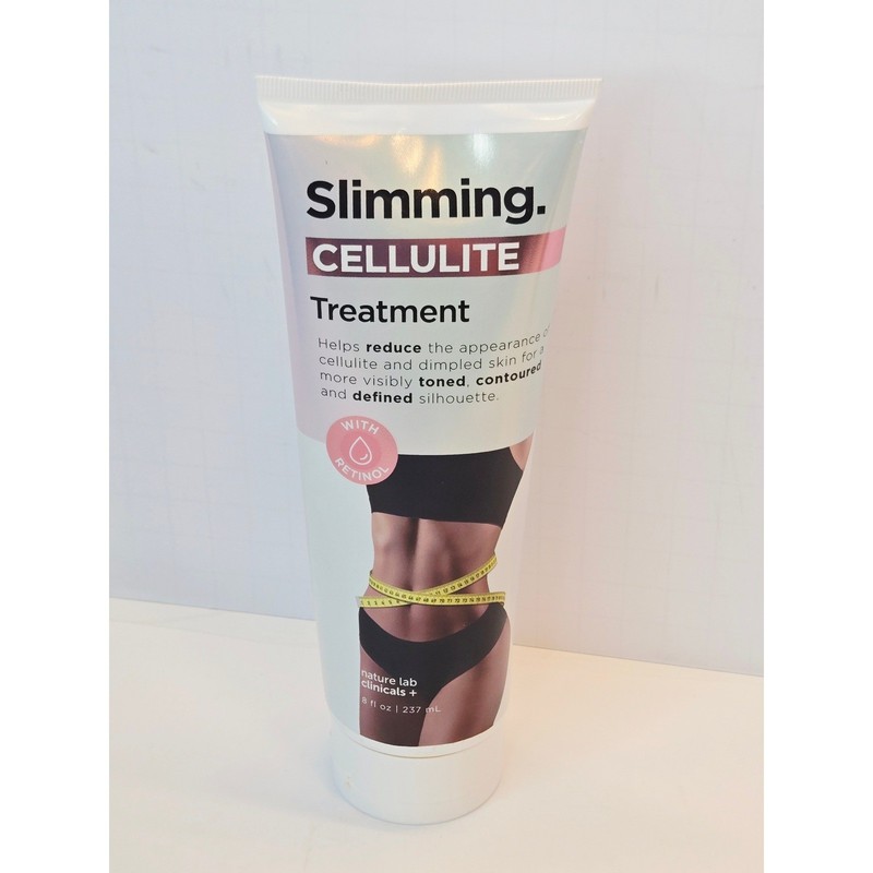 Nature Lab Clinicals Slimming Cellulite Treatment Retinol Argan Oil 8oz NEW
