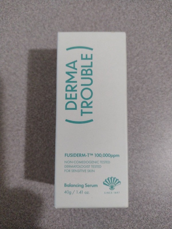 Fusidyne Derma Trouble Balancing Serum – Fusiderm-T 100,000ppm – 1.41 oz / 40g