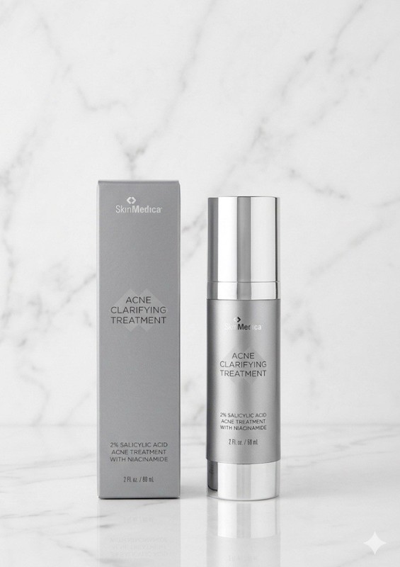 NIB Skinmedica Acne Clarifying Facial Treatment 2 oz / 60 ml exp 04/27 FREE SHIP