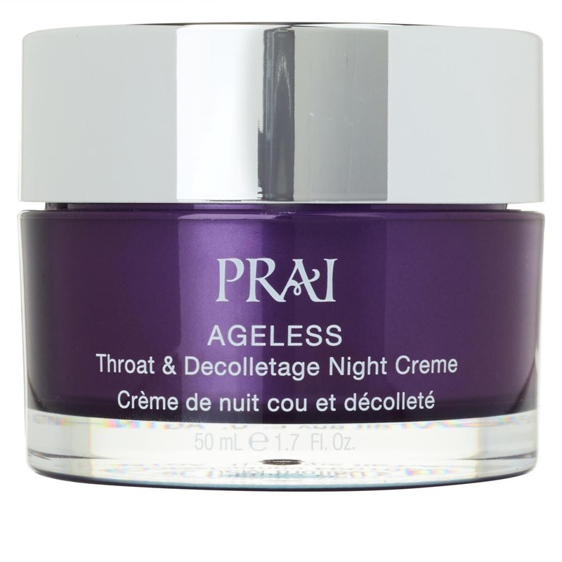 Prai Ageless Throat & Decolletage Night Creme 1.7 Oz Sealed New