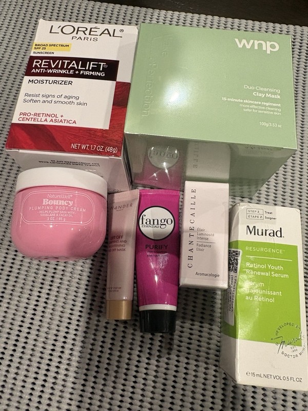 L’Oréal Moisturizer, WNP Mask, Murad Serum And Other Skincare Bundle
