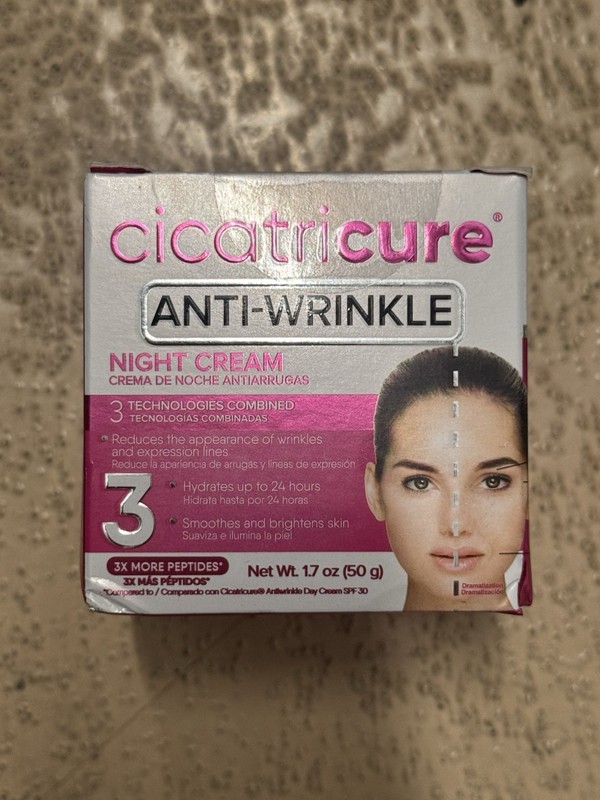 Cicatricure Advanced Anti-Aging Formula Anti-Wrinkle Night Face Cream 1.7 fl oz