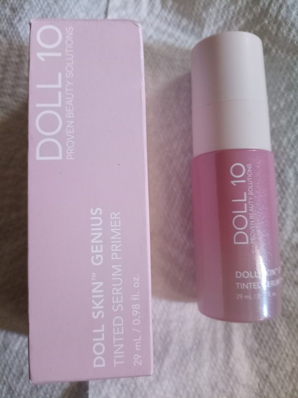 Doll 10 SKIN GENIUS Tinted Serum Primer 29 mL / .98 fl. Oz. SHADE 3. (NEW)