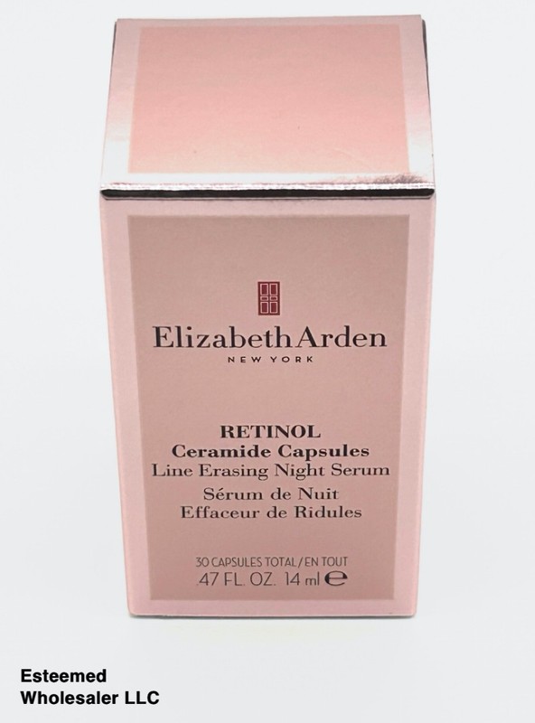 ELIZABETH ARDEN Retinol Ceramide Capsules Line Erasing Night Serum 30CT