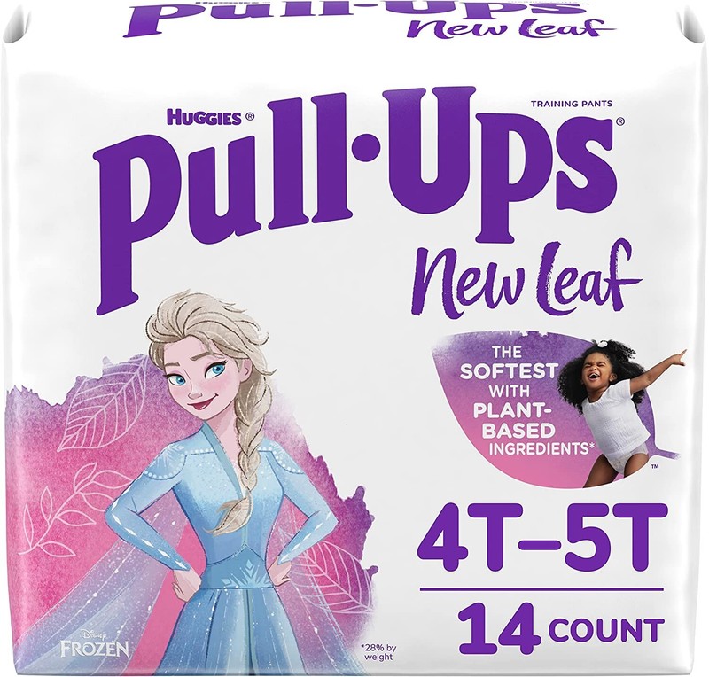 Disney FROZEN II Pull-Ups New Leaf Girls’ Potty Training Pants Training, 4-5T 14