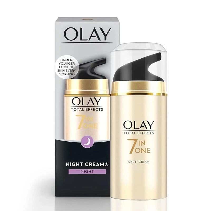 Olay Total Effects 7 in One Night Cream 1.7 FL OZ (Pack of 2)