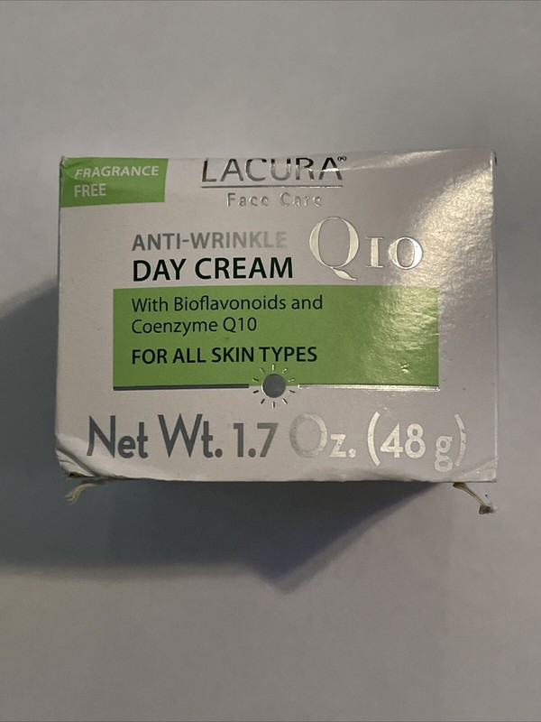 Lacura Face Care Anti wrinkle Day Cream with Bioflavonoids and CoQ10 - New