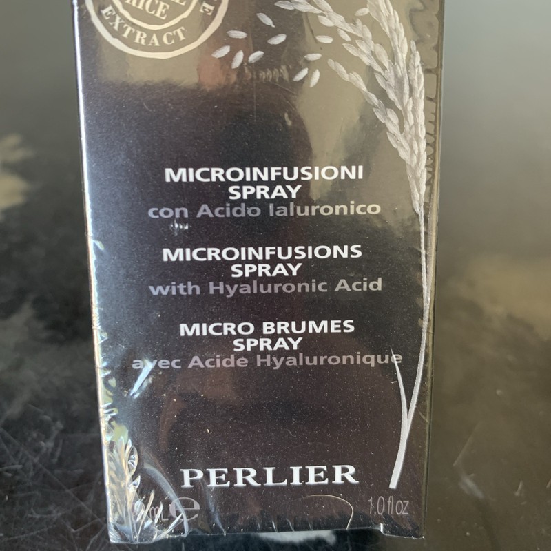 PERLIER Black Rice Platinum Microinfusions Spray Hyaluronic Acid 1 fl oz NEW gallery