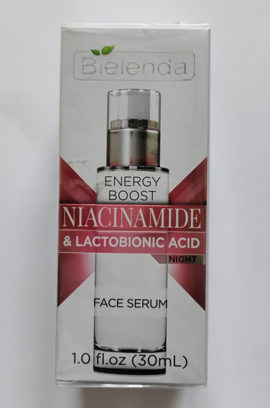 Bielenda Energy Boost Niacinamide & Lactobionic Acid Face Serum 1 FL.OZ.