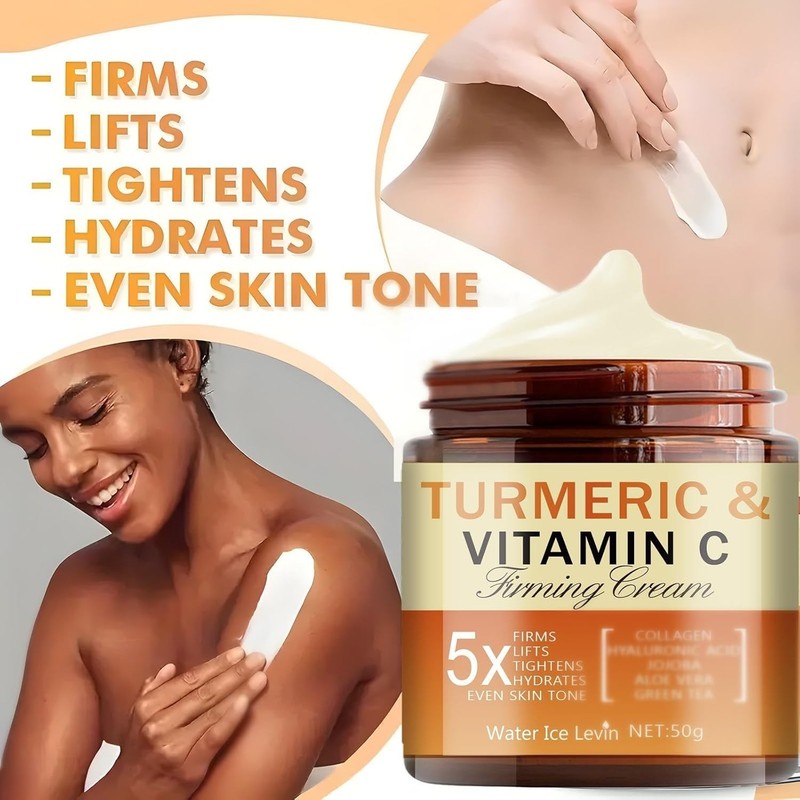 Vitamin C + Turmeric Anti-Aging, Glow Boosting Moisturizing Repairing Cream NEW gallery