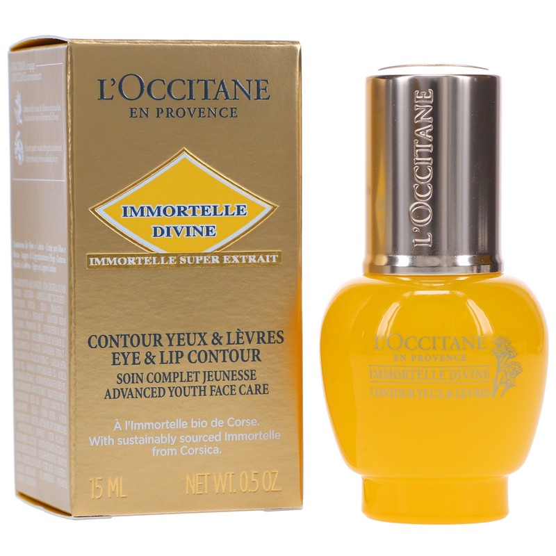 L’Occitane Immortelle Divine Eye & Lip Contour 0.5 oz