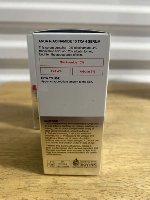 2pk Anua Niacinamide 10% + TXA 4% Tranexamic Acid Serum 30ml 1.0 fl.oz Dark Spot gallery