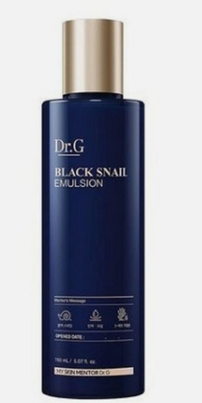 Dr. G Black Snail Prestige emulsion 150ml anti aging Moisture Elastic. Nwob