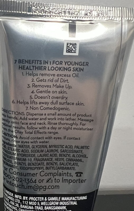 Olay Total Effects 7-in-1 Anti-Aging Foaming Cleanser & Day Cream with SPF Set gallery