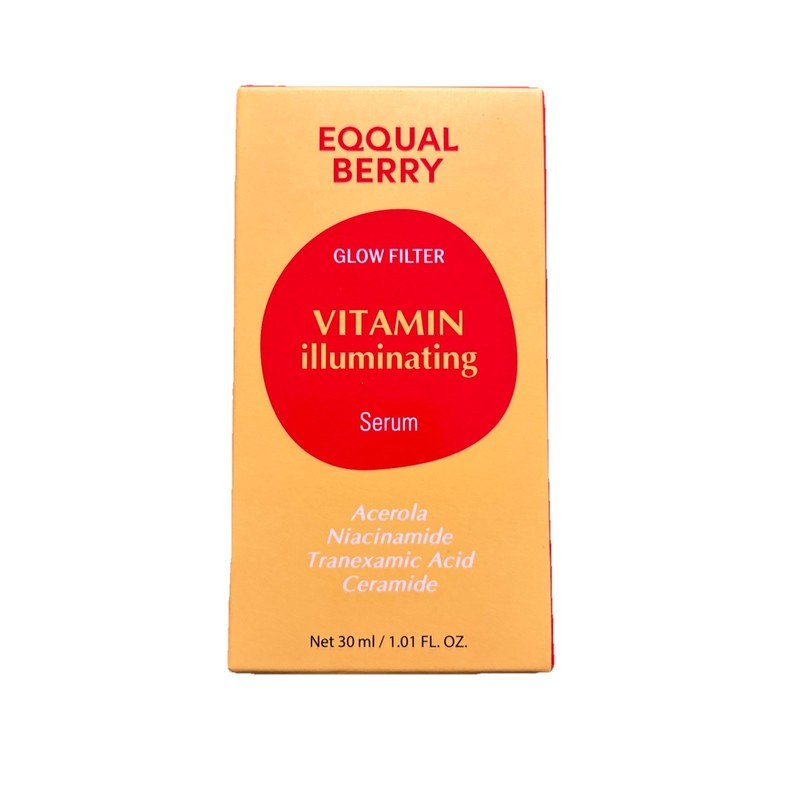 EQQUAL BERRY Glow Filter Vitamin Illuminating Serum 1.01 fl oz. Exp 4/2029