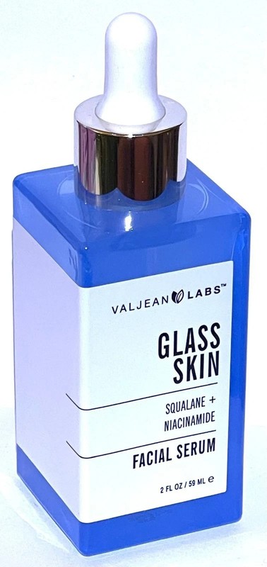 Glass Skin Squalane + Niacinamide Facial Serum by VALJEAN LABS 2 fl oz New