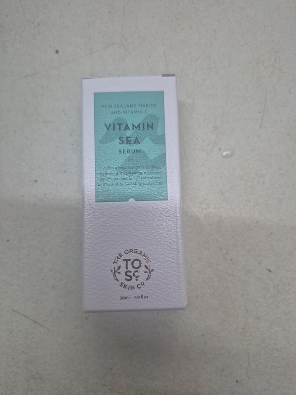 THE ORGANIC SKIN CO New Zealand Marine & Vitamin C Vitamin Sea Serum 1oz / 30ml