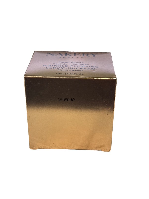 Nakery Wrinkle Pumping Serum In Cream Power Boost Peptides Collagen 1.69oz, New gallery