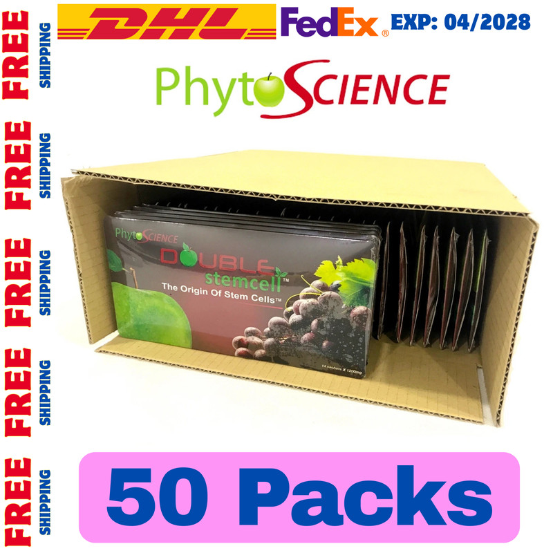 Whole Sale 50 packs Phytoscience Double StemCell stem cell anti aging EXP 04/28