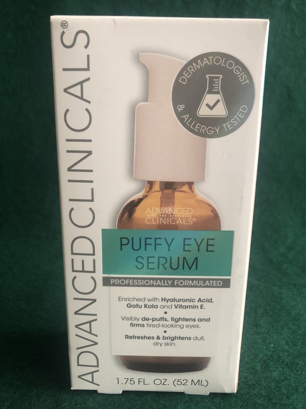 Advanced Clinicals Puffy Eye Serum 1.75 FL. OZ. (52 ML)