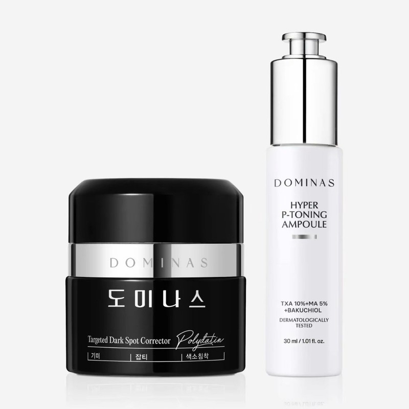 DOMINAS Spot Fading Duo Powerful Daily Brightening Korean Moisturizer & Serum